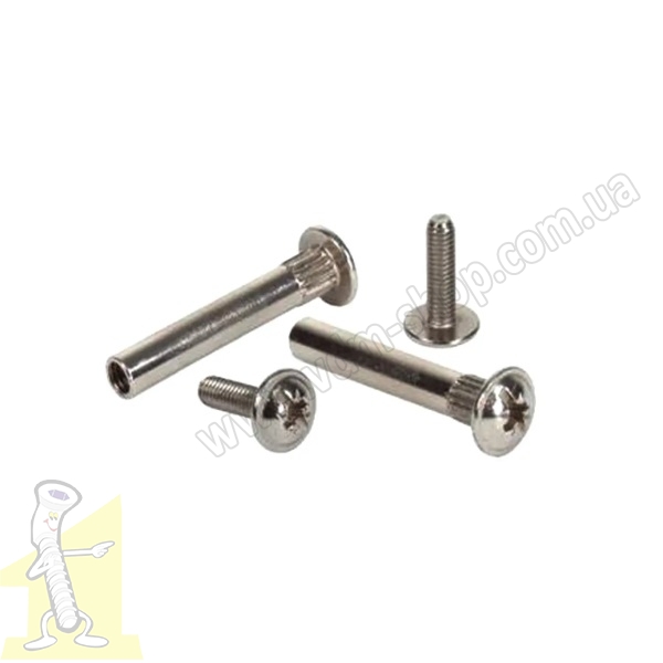 Стяжка міжсекційна D-5 Хром. Фото 2