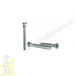 Конфiрмат 5*40 мм оцинкований. Фото 2