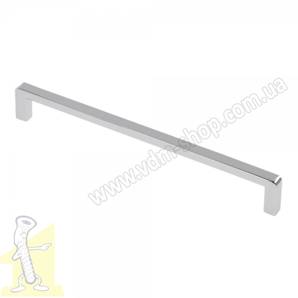 Ручка меблева GTV UZ-BAGIO-160-01 L-160 хром