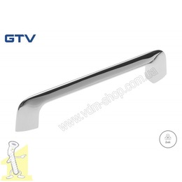Ручка меблева GTV UZ-MILAN-128-01 хром