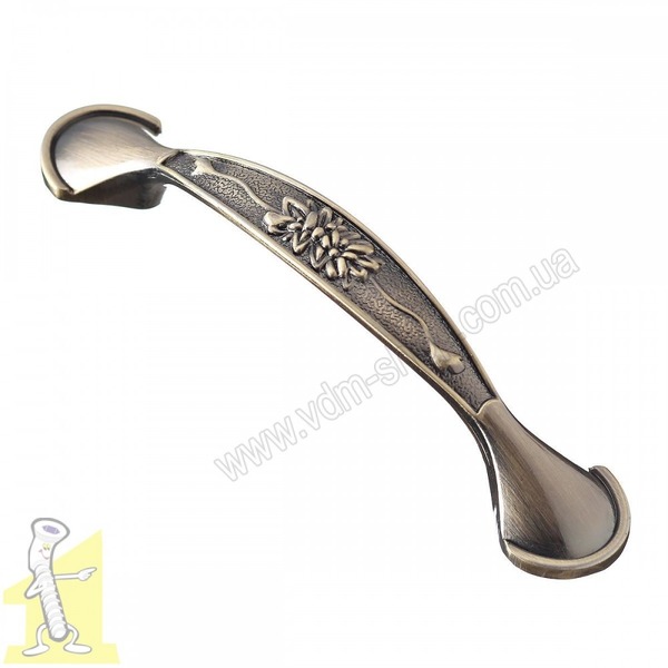 Ручка меблева GTV ARDEA стара латунь щіткована UZ-ARDEA-96-09