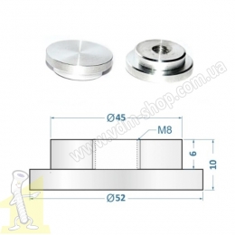 Шайба для скла Ø 50. Фото 2