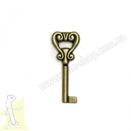 Ключ меблевий KL01-G0005 старе золото