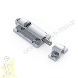 Засув меблевий з пружиною хром