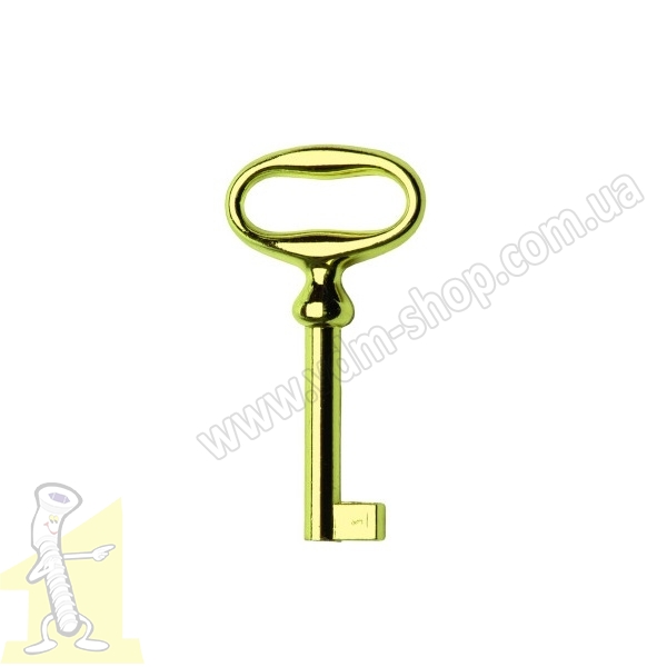 Ключ меблевий KL02-G0003 золото