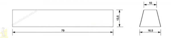 Олiвець восковий CWW - 01  Бук. Фото 2