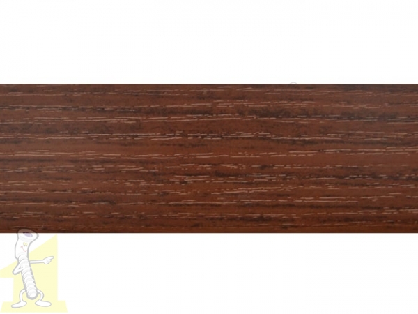 Крайка ПВХ PCV MAAG 22*2 D25/1 каштан