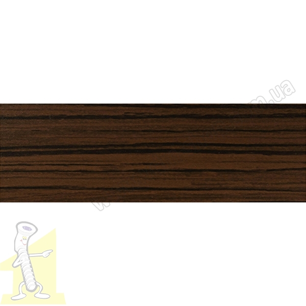 Крайка ПВХ PCV MAAG 35*1 D15/2 зебрано негро