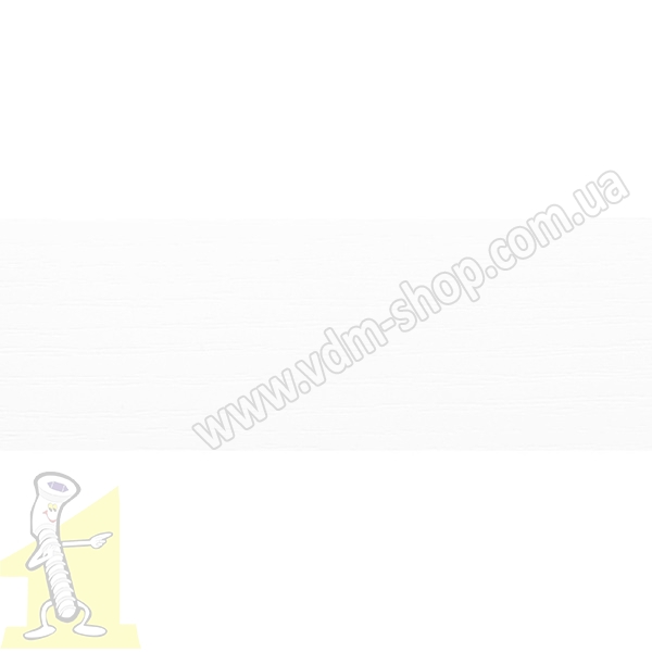 Крайка ПВХ PCV MAAG 42*2 201S бiла структура