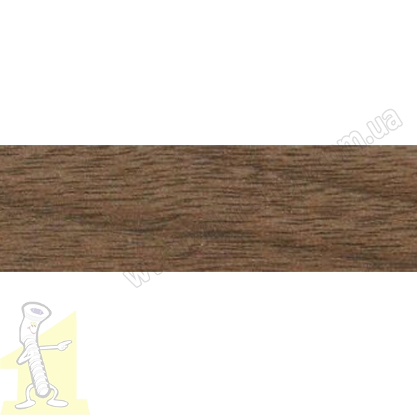 Крайка меламінова меблева з клеєм Zbytex 21мм Real Walnut (горіх італійський) №261