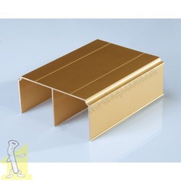 Направляюча верхня  Sevroll GEMINI Decor золота 2,35 м. 01032