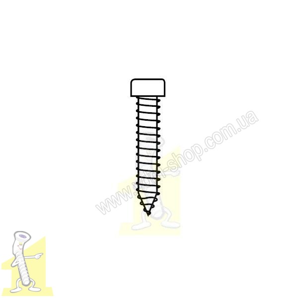 Шуруп 6.3 x 32.0 Sevroll для металу  20001