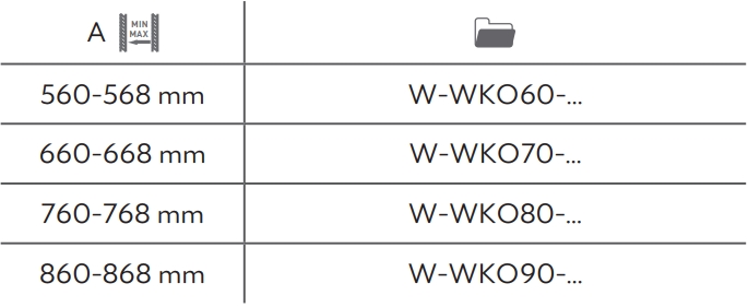 Шухляда висувна для білизни W-WKO60-BP-10 без направляючих, біла. Фото 3