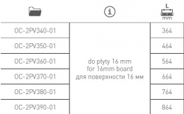 Сушка для посуду  450 мм GTV хром без рами OC-2PV345-02-18. Фото 3