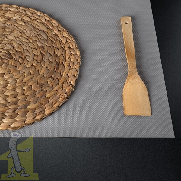 Килим з перфораційним покриттям Сірий темний шириною 480 мм. Фото 3