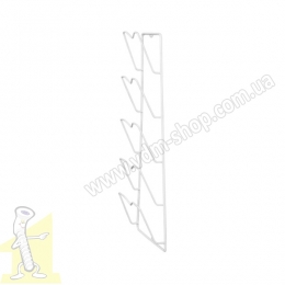 Поличка під кришки одинарна біла