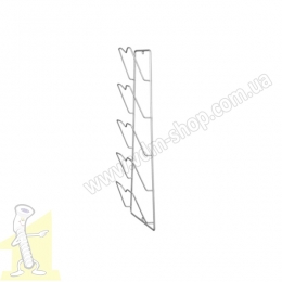 Поличка під кришки одинарна металік