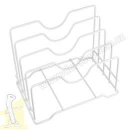 Полка пiд кришки біла термопластична
