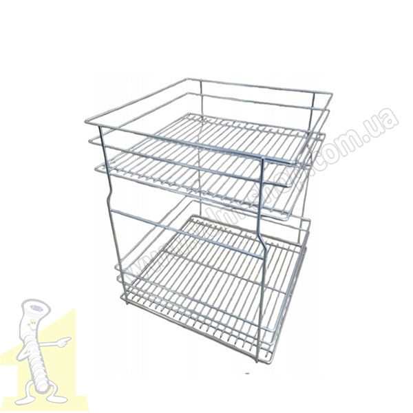 Кош нижній карго 600 2поверхи хром L-450 VARIANT MULTI Rejs