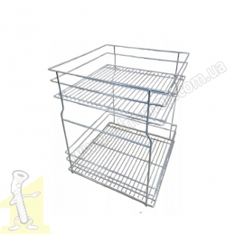 Кош нижній карго 600 2поверхи хром L-450 VARIANT MULTI Rejs