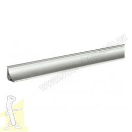 Плiнтус KORNER LB15 mini L-3000мм алюміній  20-15-0-610