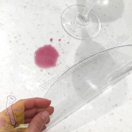 Захисне покриття для поверхонь «м'яке скло» кругла 900 мм.прозорий. Фото 5