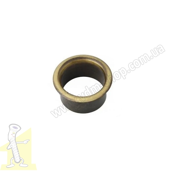 Кiльце вентиляційне металеве Ø 35 золото