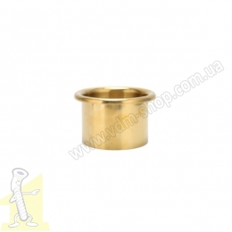 Кiльце вентиляційне металеве Ø 35 золото. Фото 2