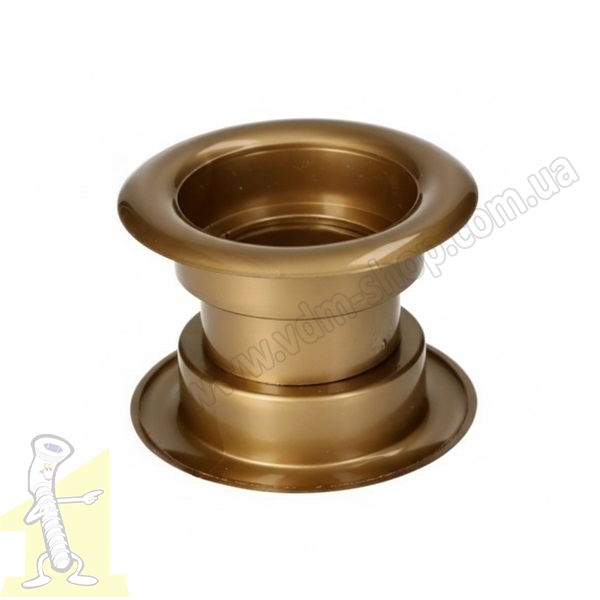 Кiльце вентиляційне пластикове Ø 40 старе золото