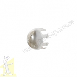 заглушка випукла R973JC труби Ø 40 хром, 2 шт.  421-514