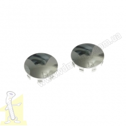 заглушка плоска R974JC труби Ø 40 хром, 2 шт. 421-515