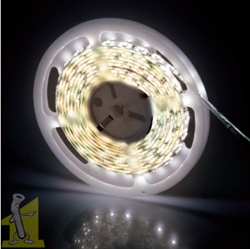 Стрічка LED GTV2835 6Wm 300led12V 5м LD-2835MW-300-20-CB світло біле тепле