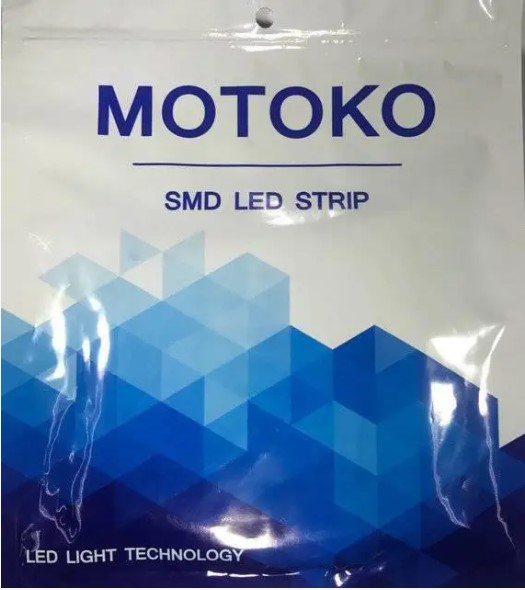 Стрічка.LED Motoko бiла нейтральна 9,6W/1м. 600NW3528-12 (4000K~4500K) 5м.п.12V. Фото 2