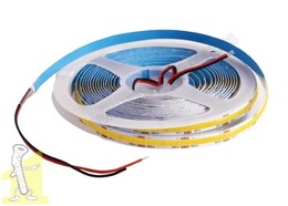 Стрічка.LED MTK-320NW COB бiла нейтральна 9W/1м.(4000K~4500K) 5м.п.12V