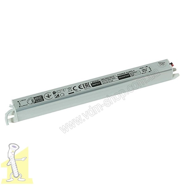 Блок живлення 1А (12W) LED SLIM 12V IP20