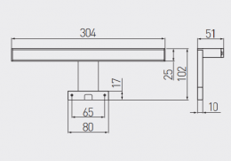 Світлодіодний світильник GTV LED 4,5W 230V Radius світло біле холодне LD-RA60ZB-40N. Фото 2