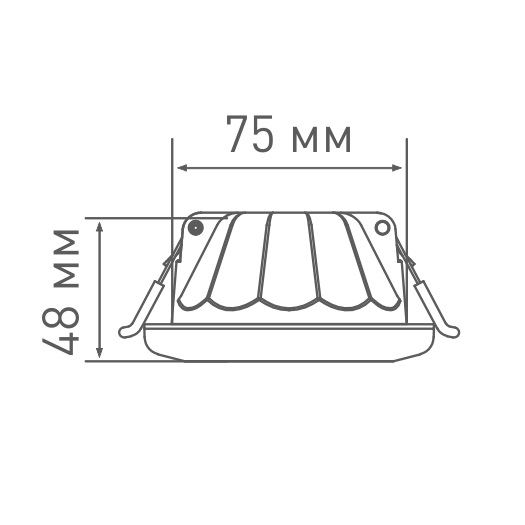 Оправа LED 3-step SDL MAXUS 12W 3000/4100K коло 220V. Фото 3