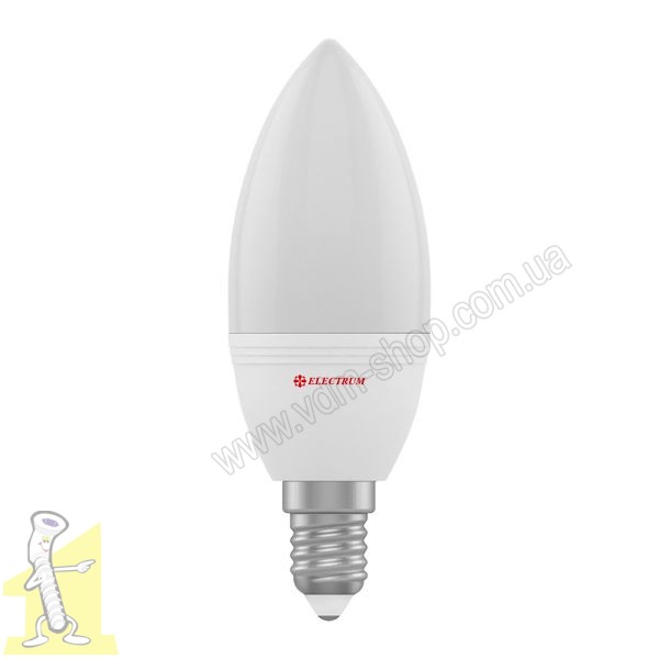 LED лампочка свiчка 6W PA LC-32 E14 4000K