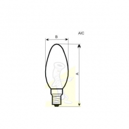 LED лампочка свiчка 4W PA LC-5 E27 2700K. Фото 2