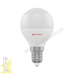 LED лампочка сфера D45 6W PA LB-32 E14 3000К