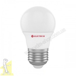 LED лампочка сфера D45 6W PA LB-9 E27 4000К