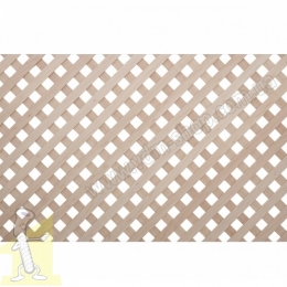 Дерев'яна решітка 1200х620 з Клена (квадрат-5Р)