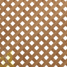 Дерев'яна решітка 300х620 з Дуба (квадрат-5R). Фото 2