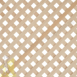 Дерев'яна решітка 300х620 з Клена (квадрат-5Р). Фото 2