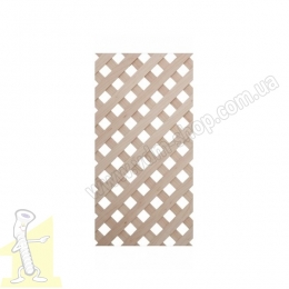 Дерев'яна решітка 300х620 з Клена (квадрат-5Р)